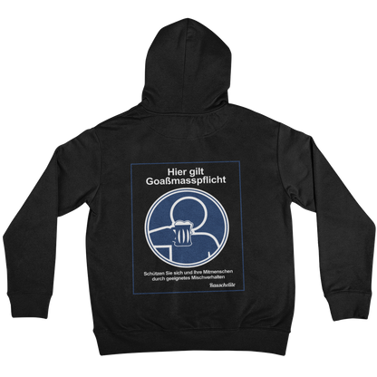 Goaßmasspflicht (Backprint) - Unisex Hoodie