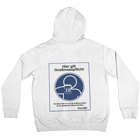 Goaßmasspflicht (Backprint) - Unisex Hoodie