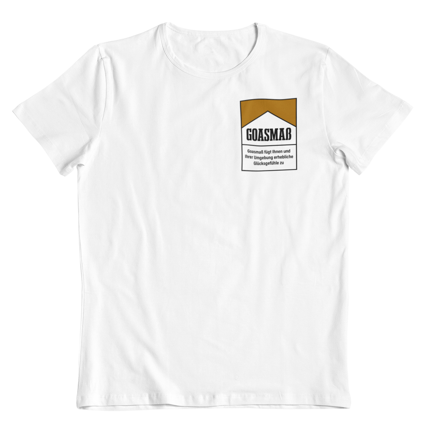 Zigarettenschachtel (Goaßmass) - Unisex Shirt