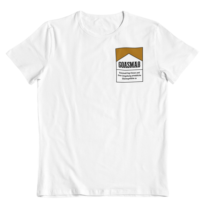 Zigarettenschachtel (Goaßmass) - Unisex Shirt