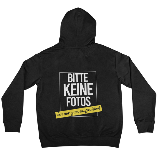 Keine Fotos (Backprint) - Unisex Hoodie