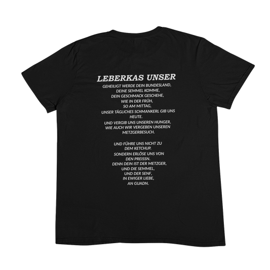 Leberkas Unser (Backprint) - Unisex Shirt