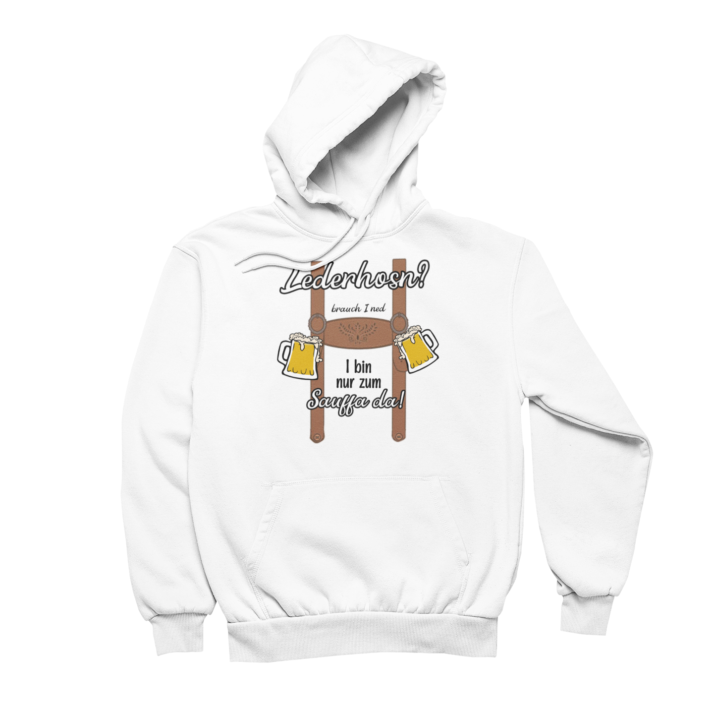 Nur zum Sauffa da - Unisex Hoodie