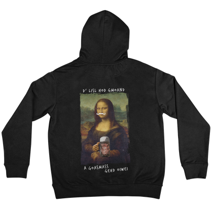 Mona Lisa Goaßmass (Backprint) - Unisex Hoodie