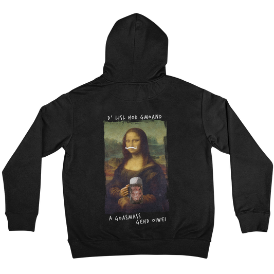 Mona Lisa Goaßmass (Backprint) - Unisex Hoodie