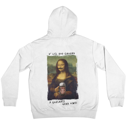 Mona Lisa Goaßmass (Backprint) - Unisex Hoodie