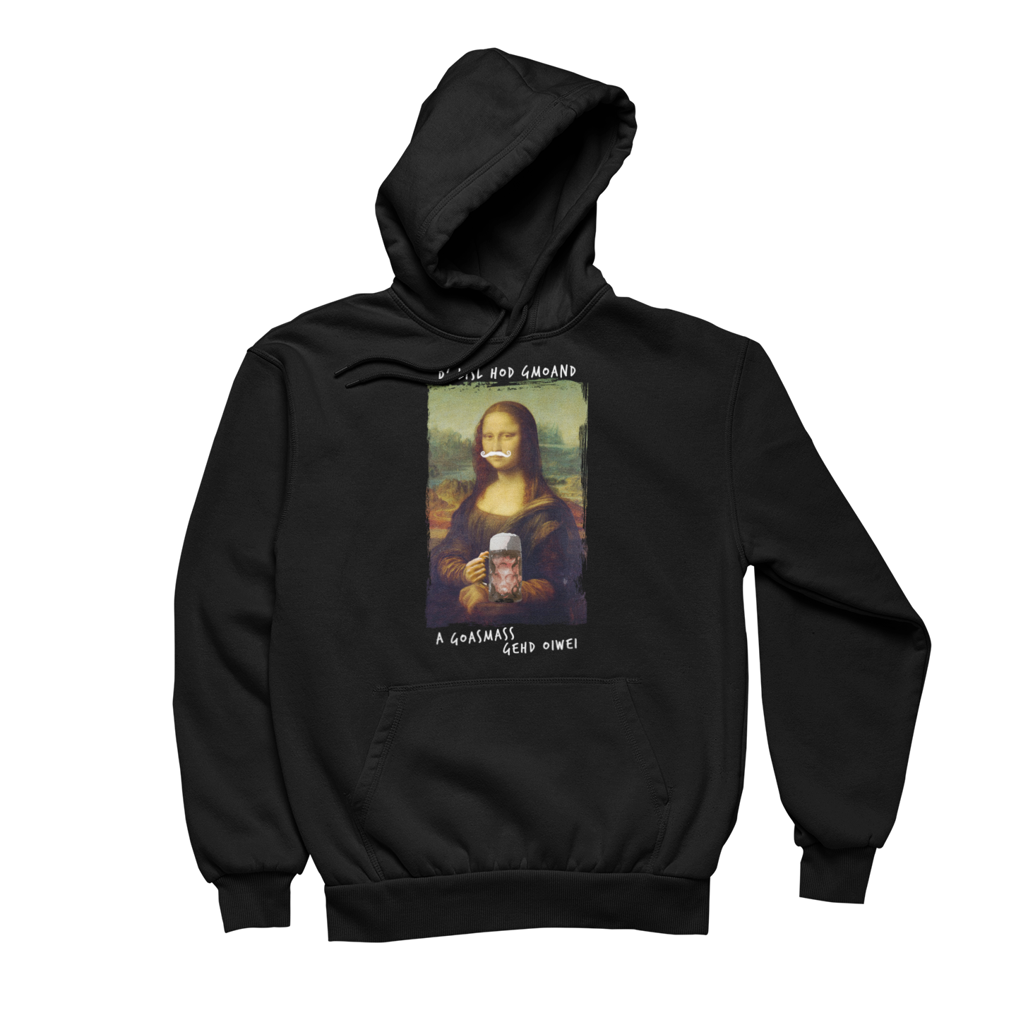 Mona Lisa Goaßmass - Unisex Hoodie