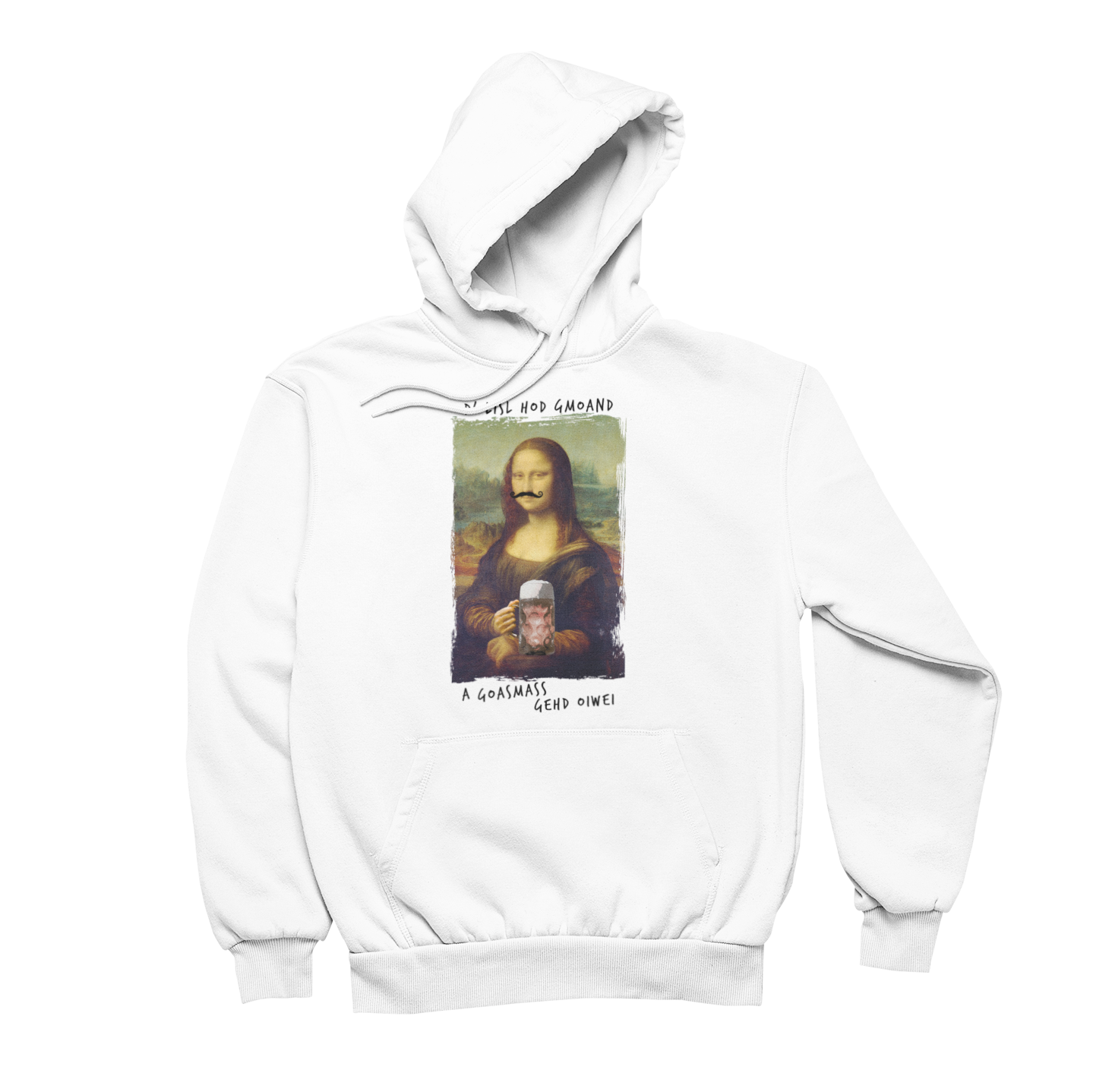 Mona Lisa Goaßmass - Unisex Hoodie