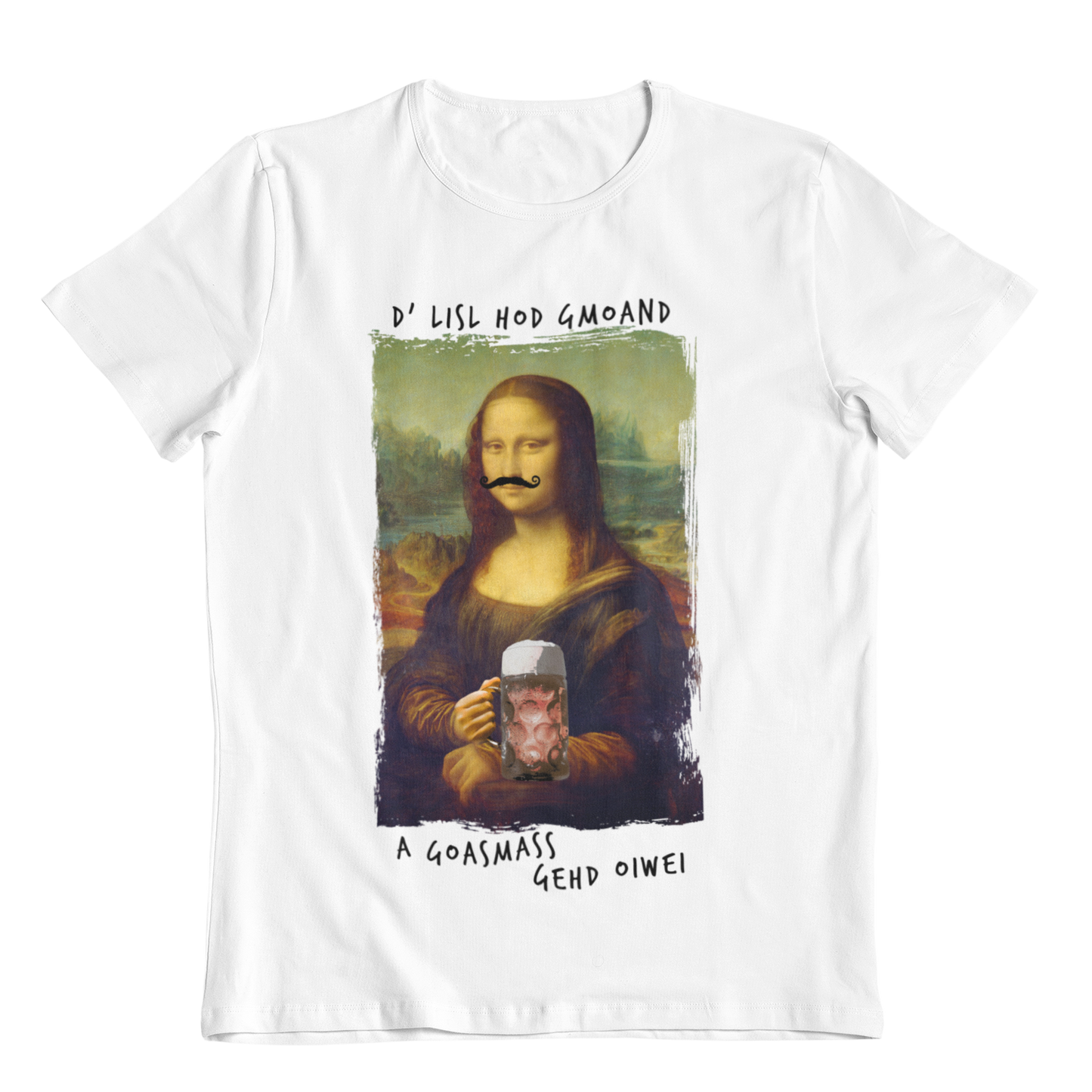 Mona Lisa Goaßmass - Unisex Shirt