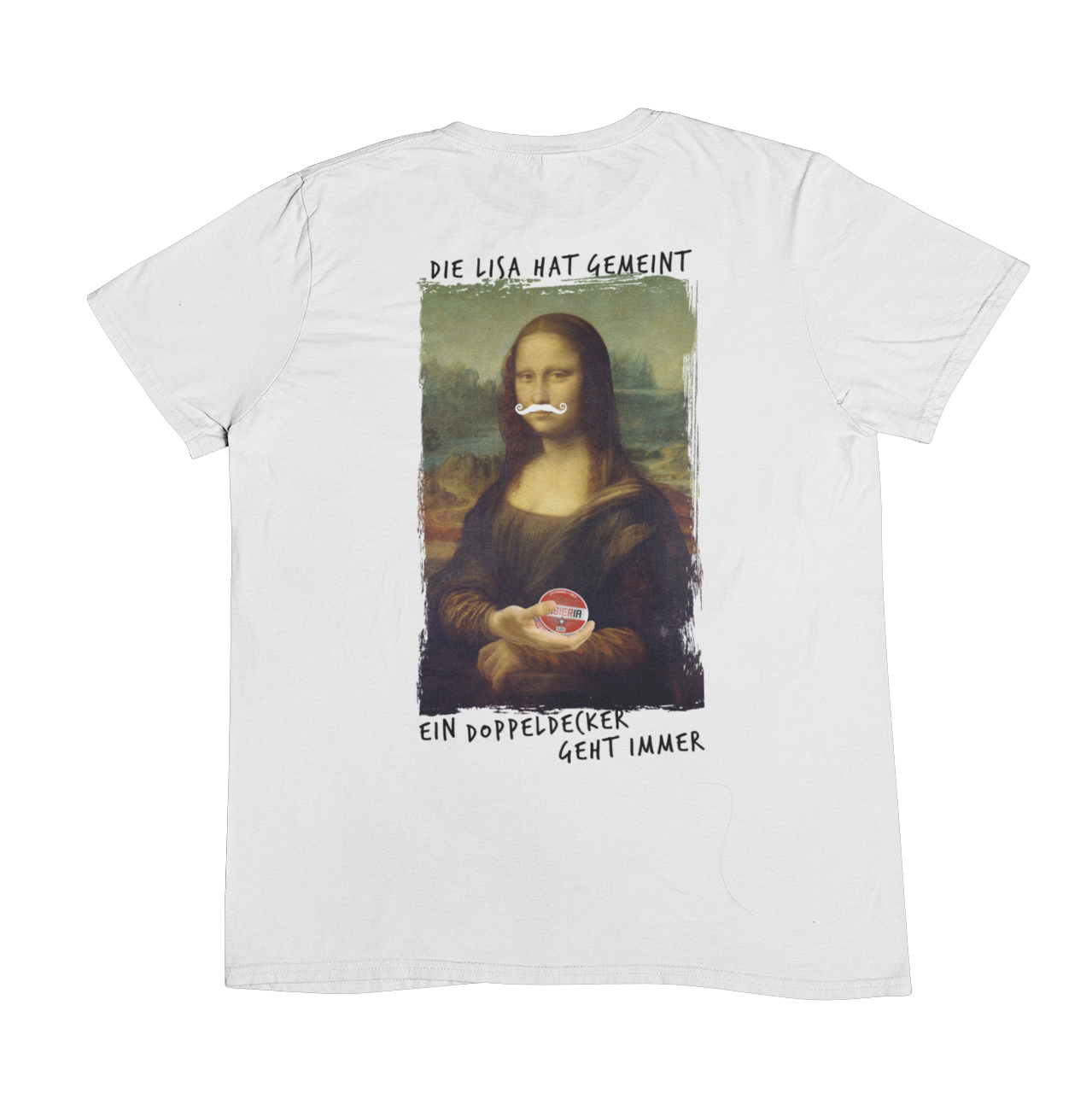 Mona Lisa Snus (Backprint) - Unisex Shirt