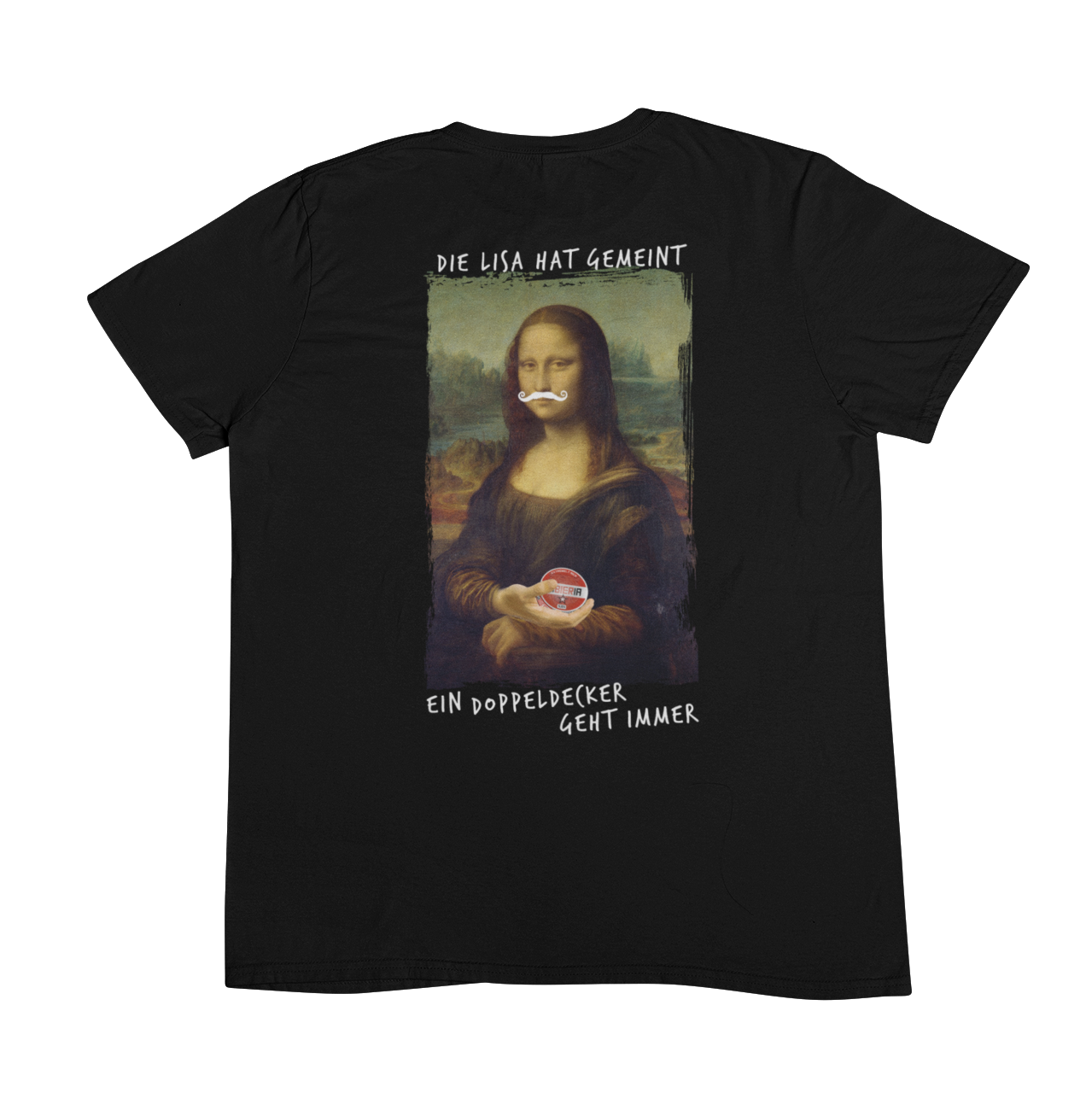 Mona Lisa Snus (Backprint) - Unisex Shirt