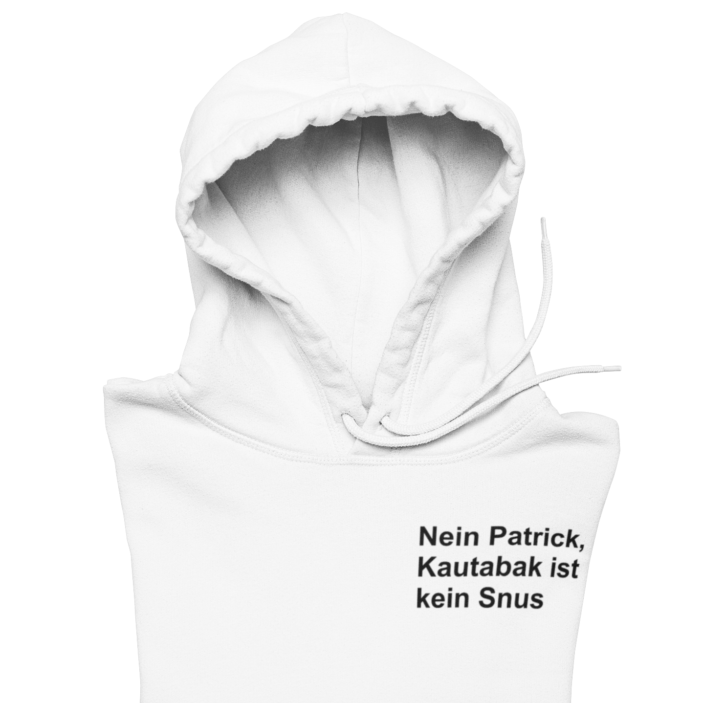 Nein Patrick | Brustpring  Unisex Hoodie
