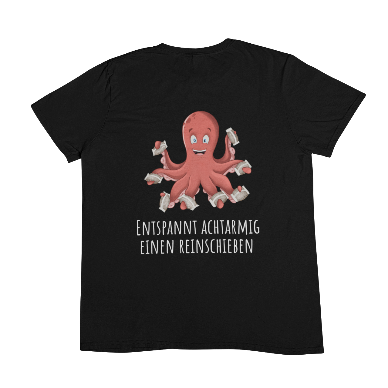 Reinschieben (Backprint) - Unisex Shirt