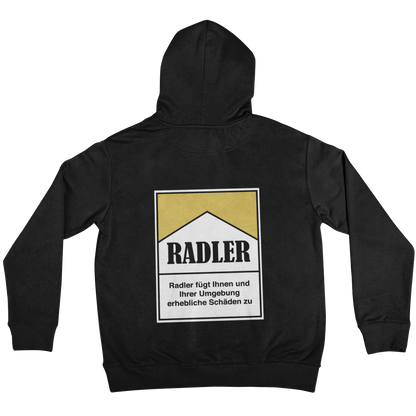 Zigarettenschachtel Radler (Backprint) - Unisex Hoodie