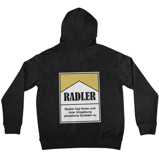 Zigarettenschachtel Radler (Backprint) - Unisex Hoodie