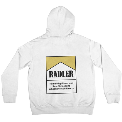 Zigarettenschachtel Radler (Backprint) - Unisex Hoodie