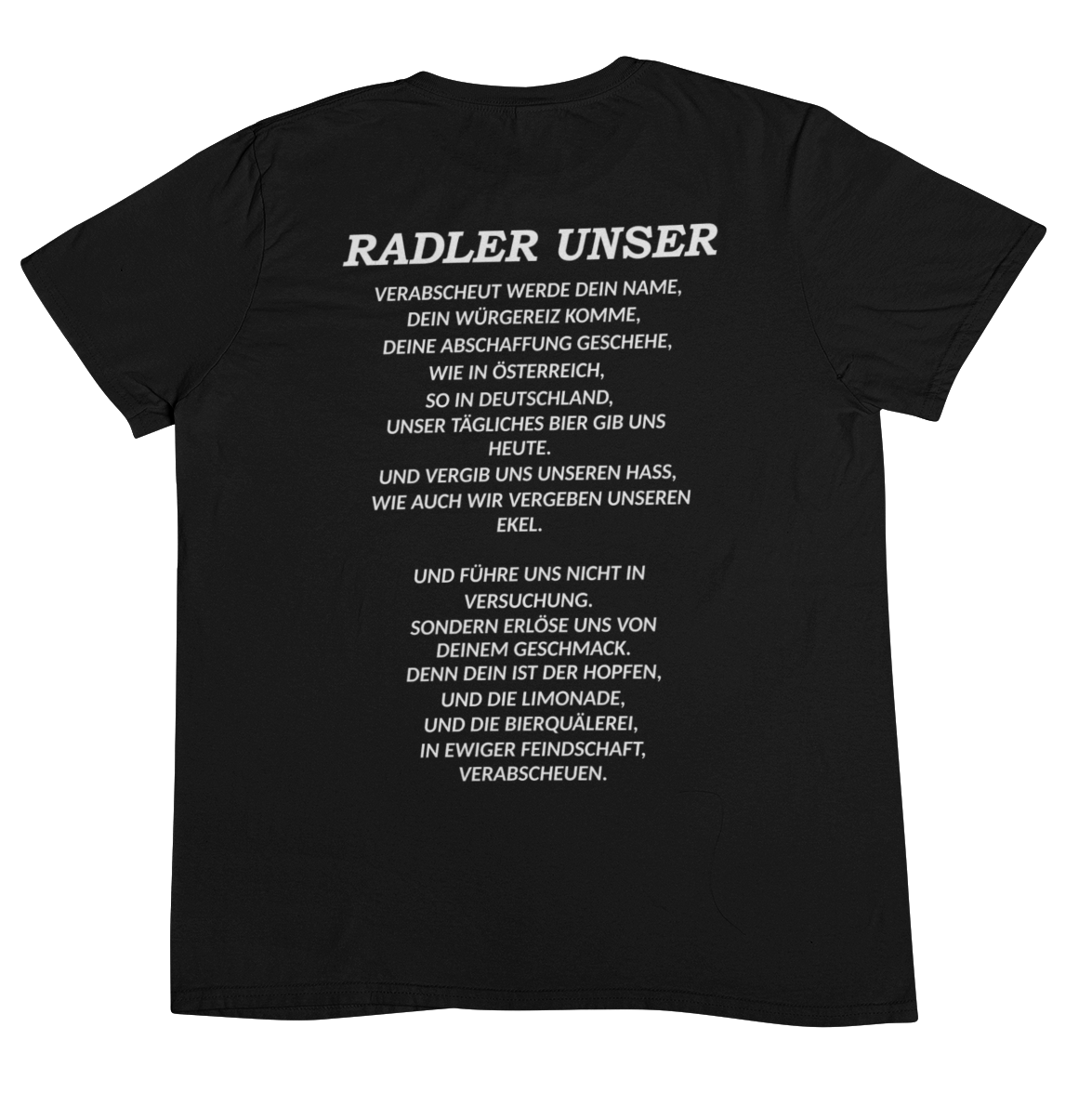 Radler Unser (Backprint) - Unisex Shirt