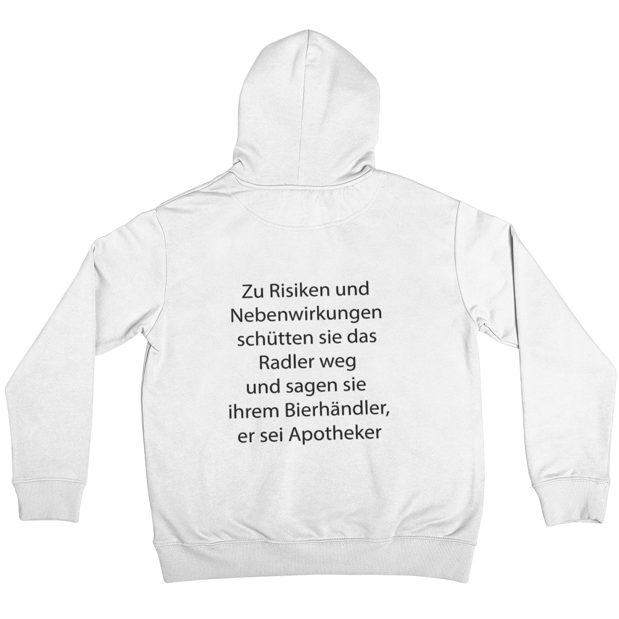 Zu Risiken (Backprint) - Unisex Hoodie