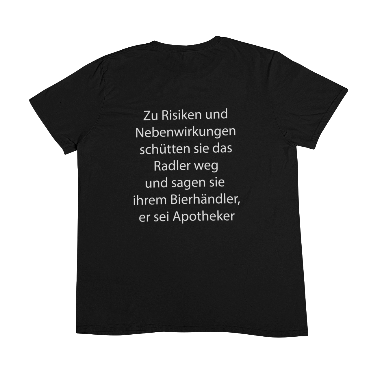 Zu Risiken (Backprint) - Unisex Shirt