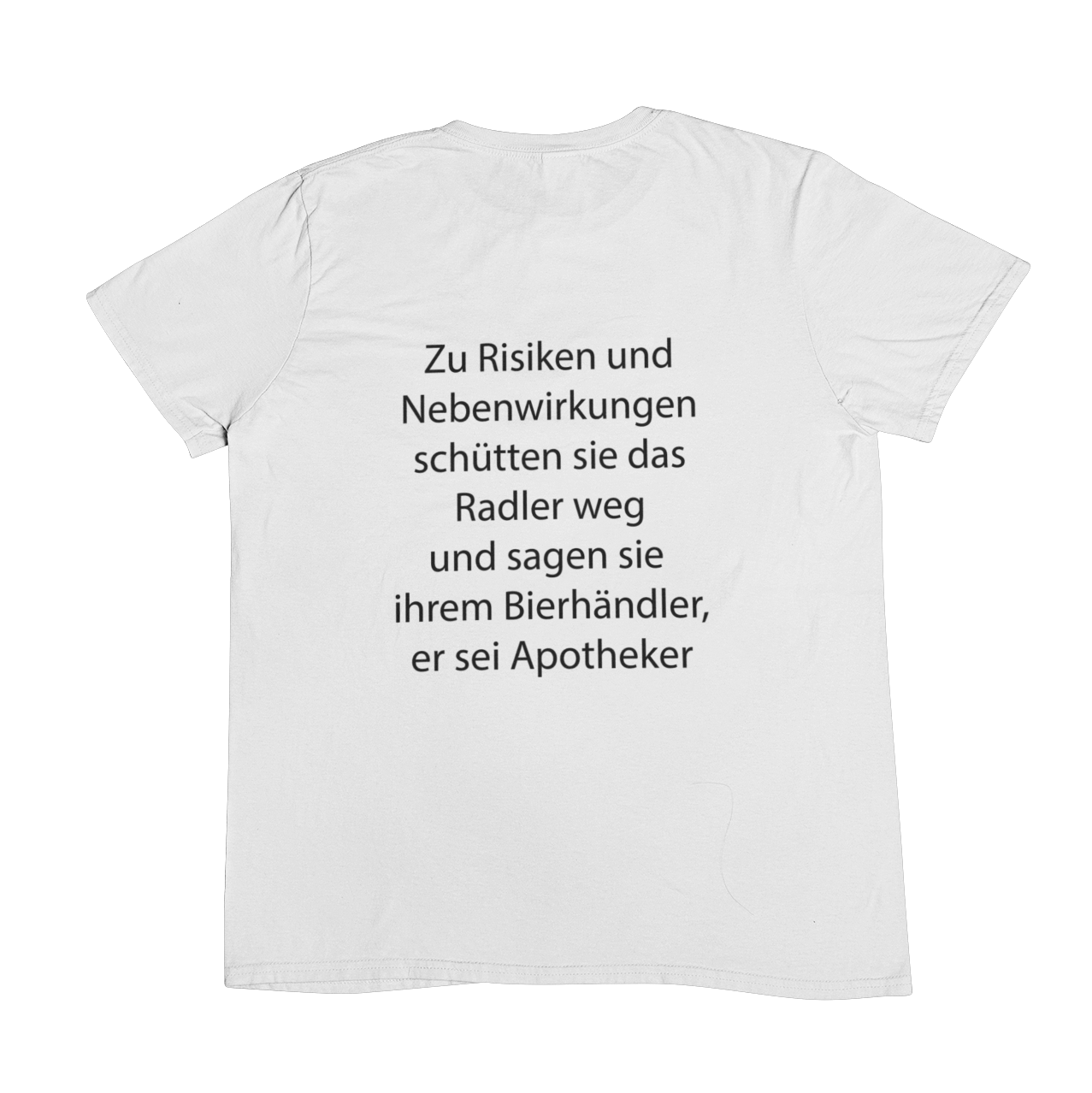 Zu Risiken (Backprint) - Unisex Shirt