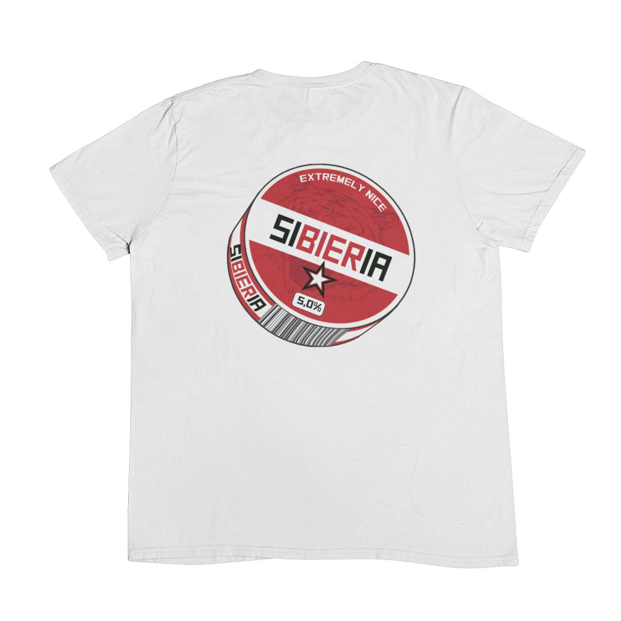 Sibieria Rot (Backprint) - Unisex Shirt