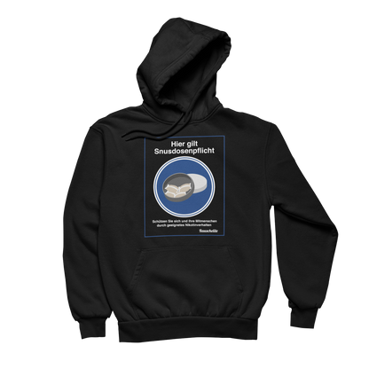 Snusdosenpflicht - Unisex Hoodie