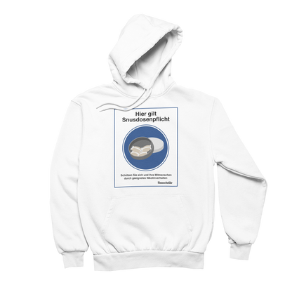 Snusdosenpflicht - Unisex Hoodie