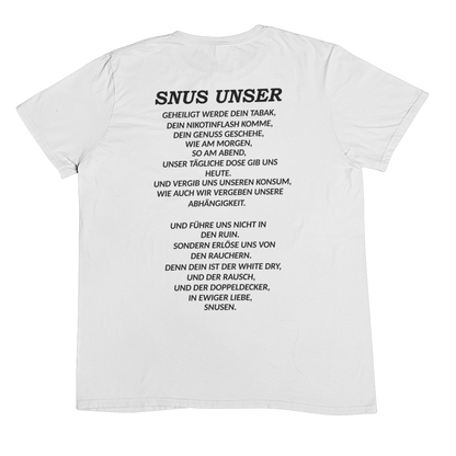 Snus Unser (Backprint) - Unisex Shirt