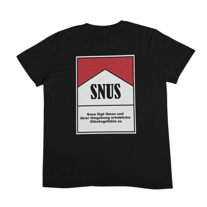 Zigarettenschachtel Snus (Backprint) - Unisex Shirt