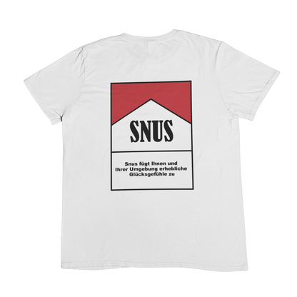 Zigarettenschachtel Snus (Backprint) - Unisex Shirt