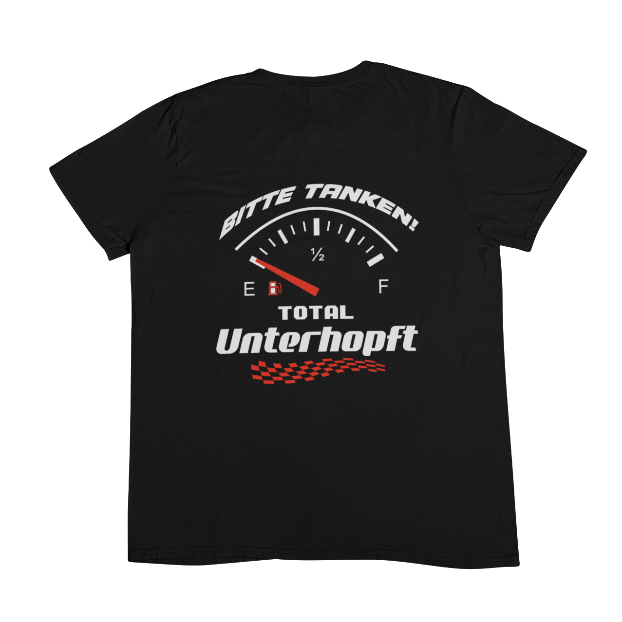 Total Unterhopft (Backprint) - Unisex Shirt