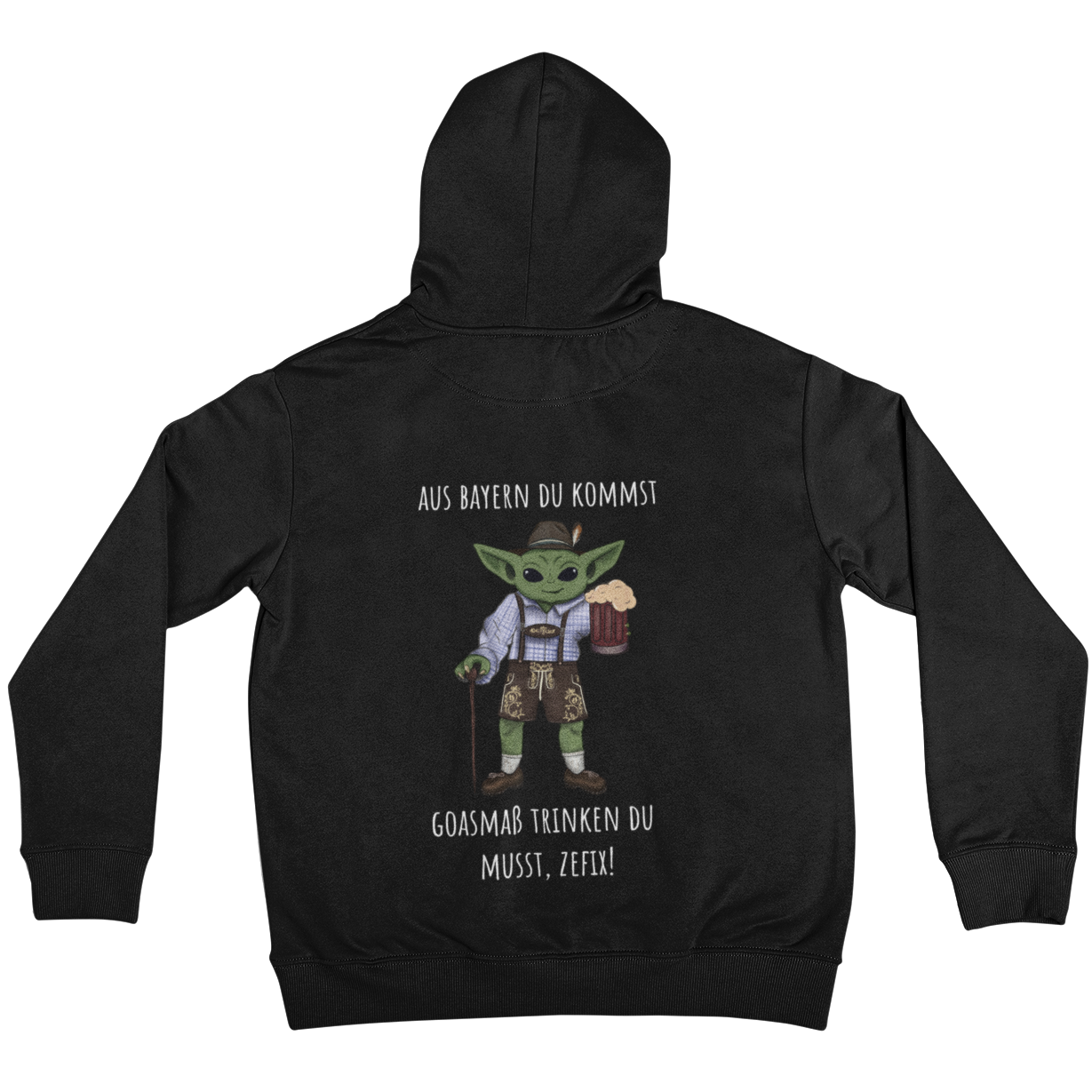 Aus Bayern du kommst (Backprint) - Unisex Hoodie