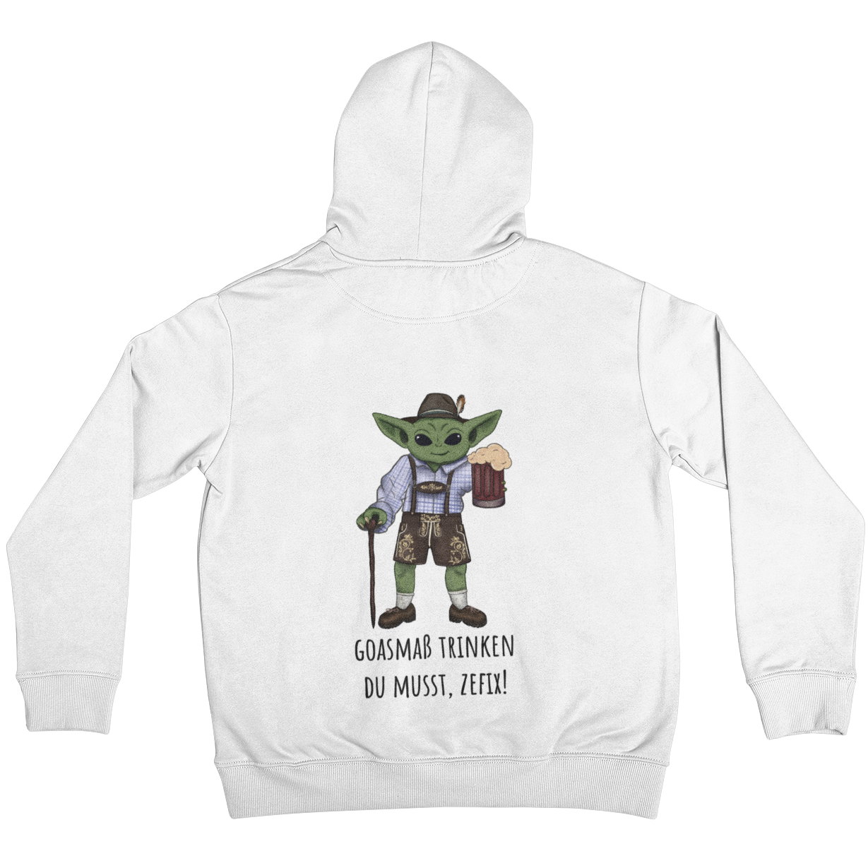 Goaßmass trinken du musst (Backprint) - Unisex Hoodie