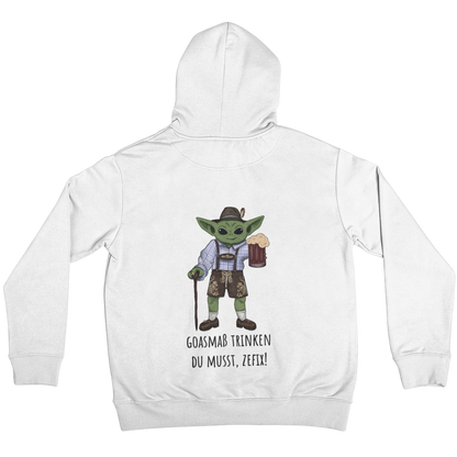 Goaßmass trinken du musst (Backprint) - Unisex Hoodie