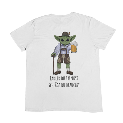 Schläge du brauchst (Backprint) - Unisex Shirt