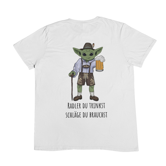 Schläge du brauchst (Backprint) - Unisex Shirt