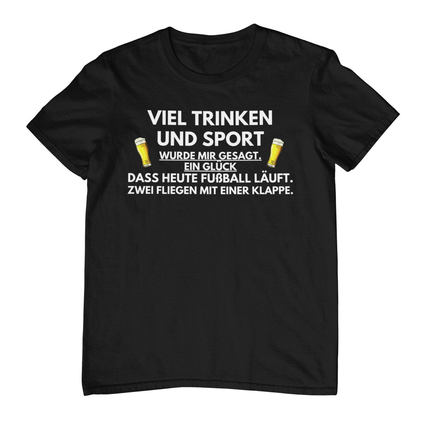 Mit einer Klappe - Unisex Shirt