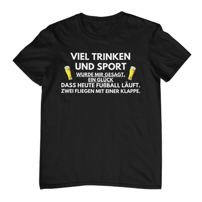 Mit einer Klappe - Unisex Shirt