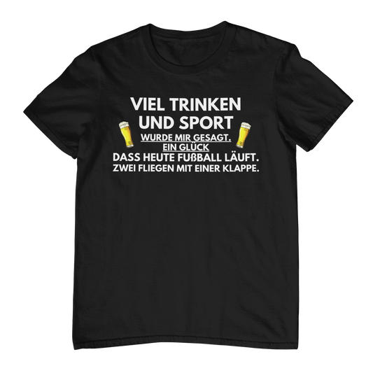 Mit einer Klappe - Unisex Shirt