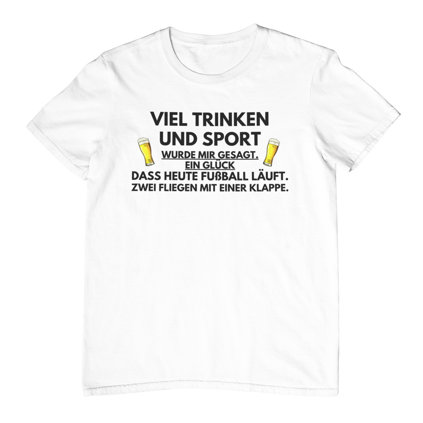 Mit einer Klappe - Unisex Shirt