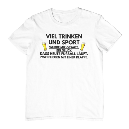 Mit einer Klappe - Unisex Shirt